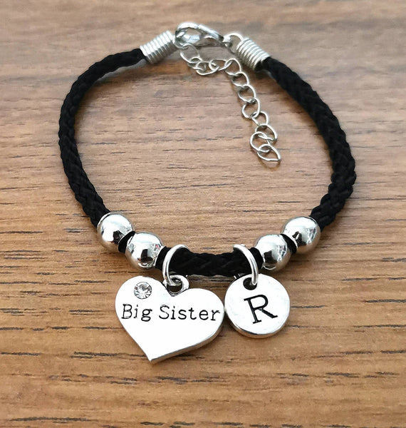 Sister Charm Bracelet in Multi Color and Pink
